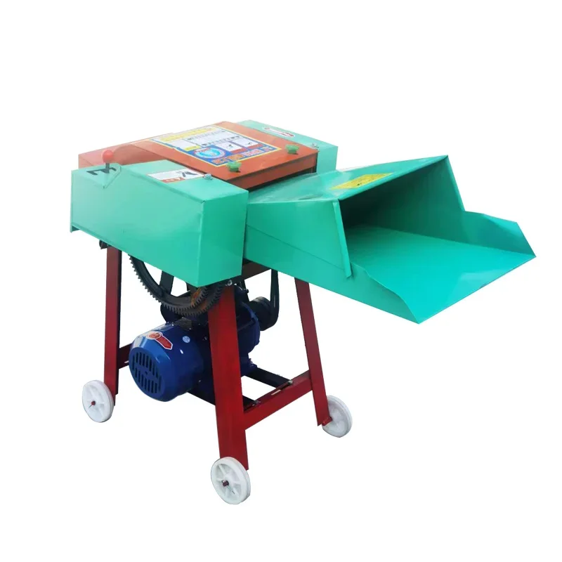 Yjq guillotine machine household small corn straw crushing dry and wet grass crusher breeding