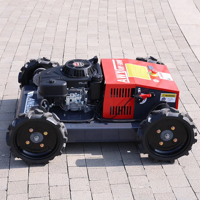 

Customized Innovative Design Remote Control Lawn Mower User Friendly Grass Machine For Community Garden