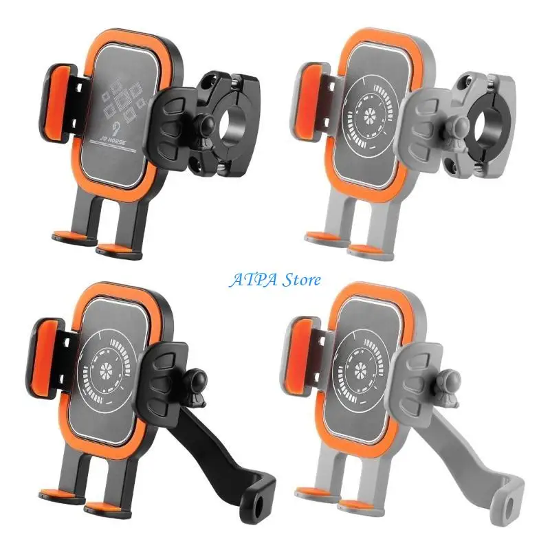 

U13C Upgraded Phone Holder Phone Stand for Mountain Bike with Rubber for Protection