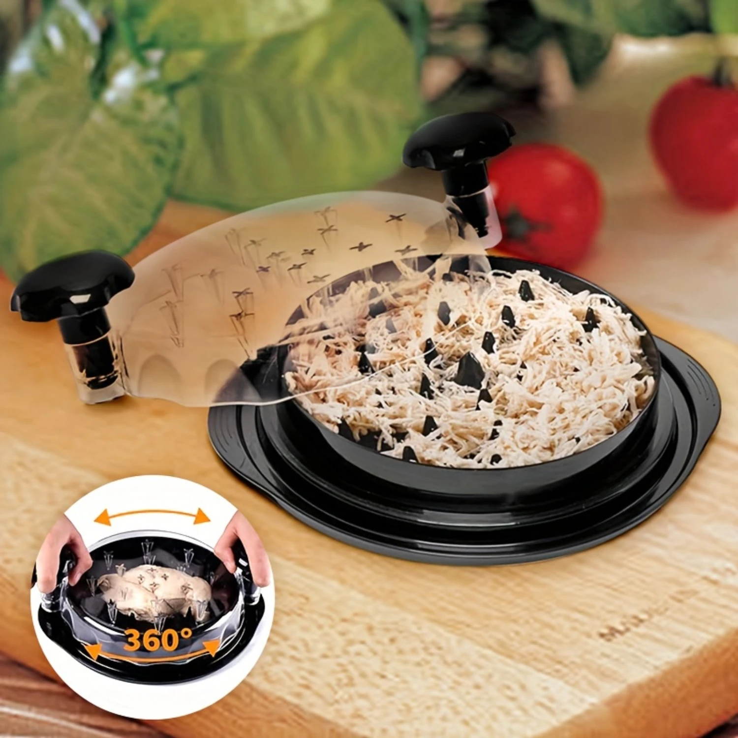 

Transparent Chicken Tear Shredder, Meat Cutting Tool, Chicken Shredder, Suitable For Chicken Chopping Barbecue Tools, Kitchen Ut