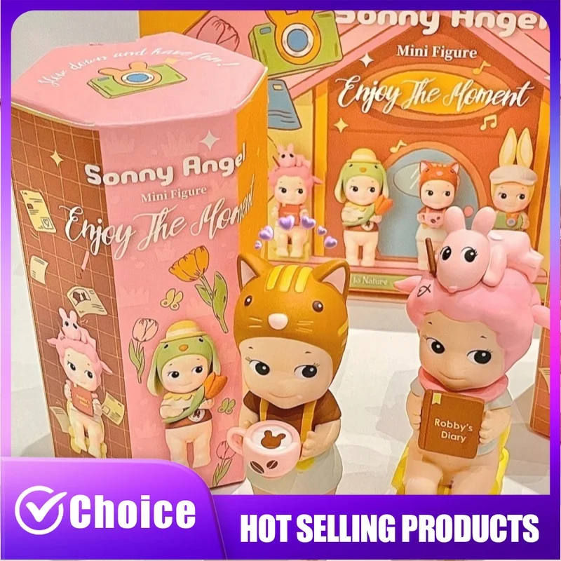 

Sonny Angel Enjoy The Moment Series Cute Anime Figure Collection Kawaii Doll Model Toy For Kids Fans Birthday Gift Home