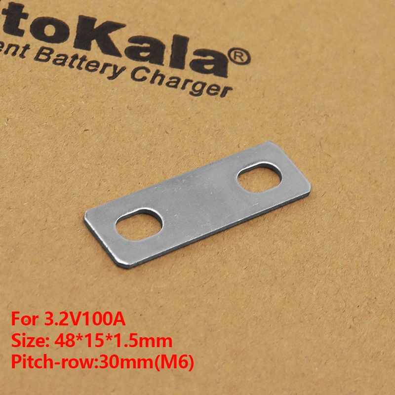 Conector de barras colectoras de cobre para bateria LiitoKala 3.2V 100Ah lifepo4 montada para bicicleta elétrica de 36V e fonte de alimentação ininterrupta 12V