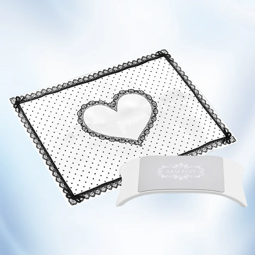 

1pc Hand Pad Set Foldable Hand Pad Silicone Manicure Mat Nail Art Tool Washable Salon Nail Beauty Tool Use Black