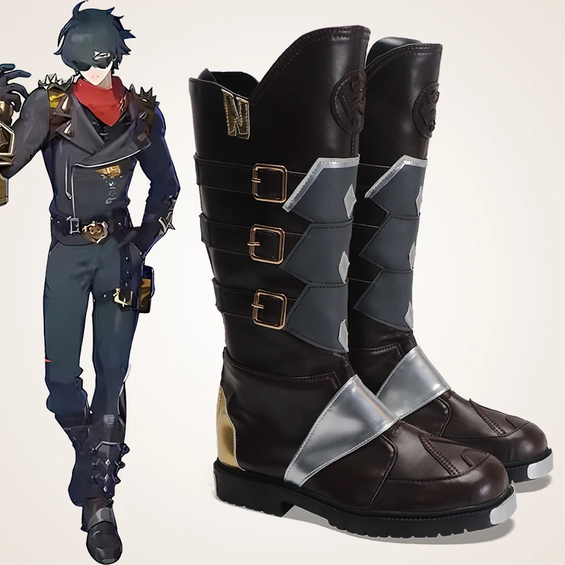 

Lighter Cosplay Boots Game Zenless Zone Zero ZZZ Sons of Calydon Lighter Cosplay Shoes