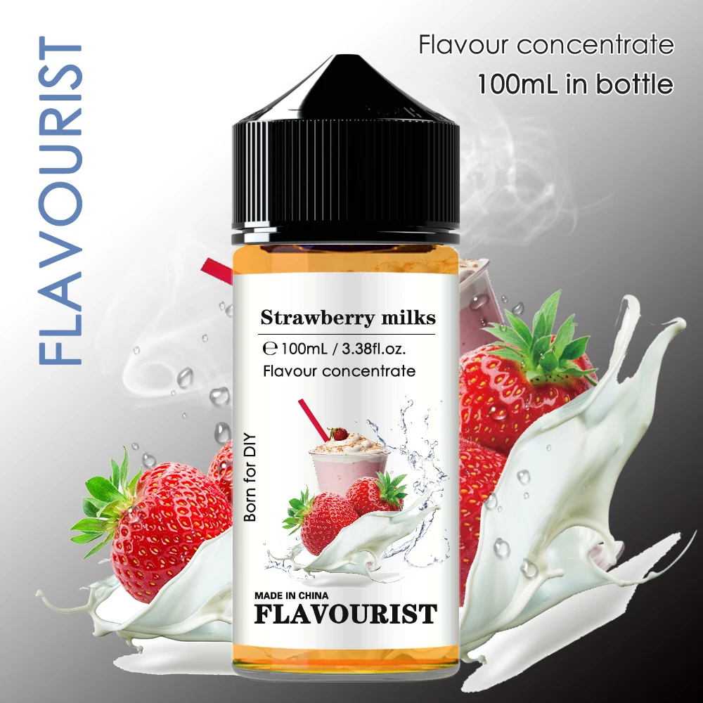 100mL in Bottle E Strawberry Peach Kiwi Grape Melon Passin Fruit Scents Flavor Concentrated Liquid for DIY