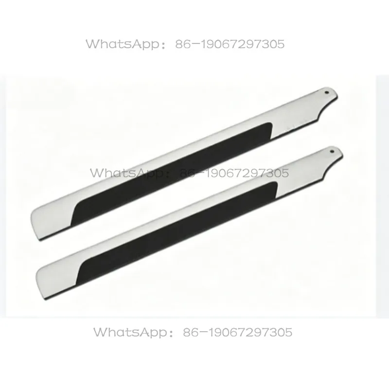 Large Propeller/450 3G Carbon Fiber Main Rotor/Black and White/325mm TL1158-13