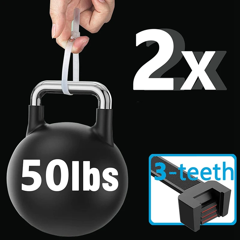 ربطات قابلة لإعادة الاستخدام قابلة لإعادة الاستخدام ، رباط بسحاب لإدارة الحبل ، ربطة شد بيضاء ، 50 رطلاً ، 50 رطلاً ، كابل ، من من من من من من