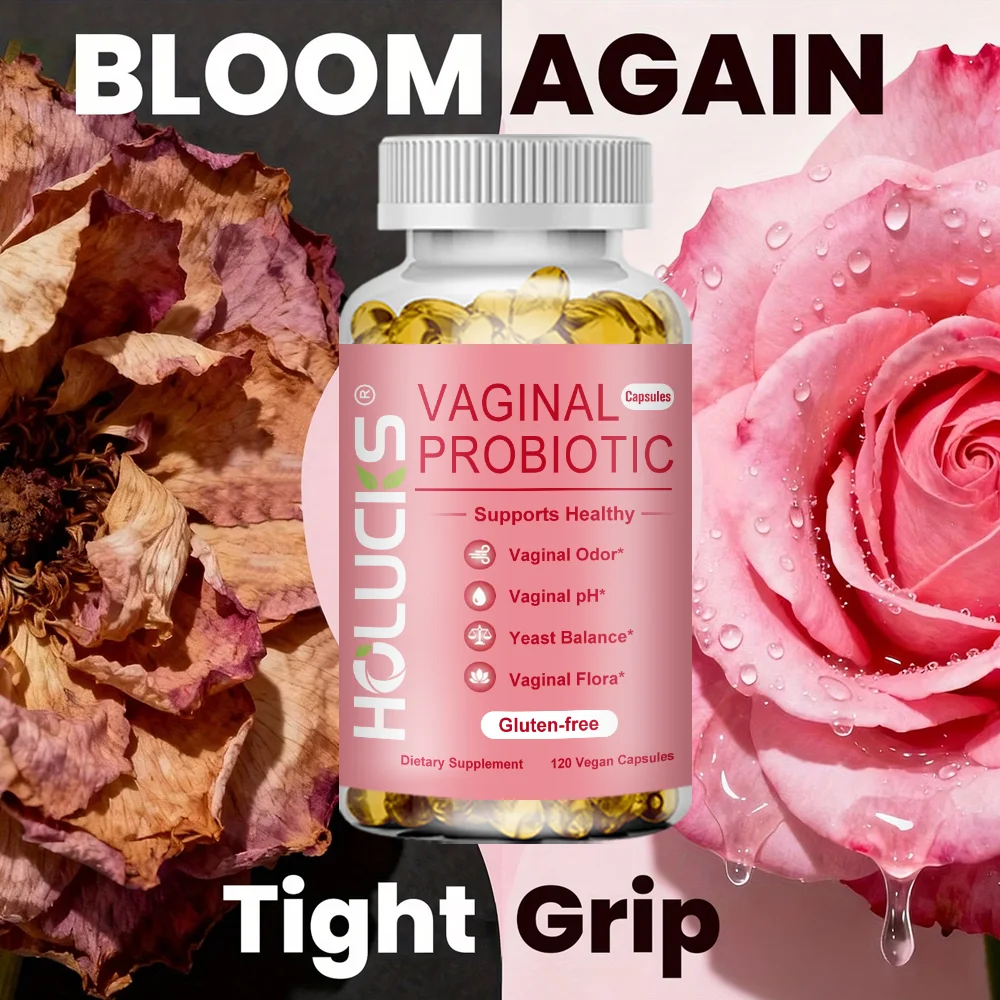

Vaginal Probiotics for Women - with Prebiotics, pH Balance, Odor Control, Yeast Balance, Vaginal Flora & Feminine Health