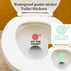Luminous Toilet Stickers Waterproof Bathroom Sign Paster Glow In The Dark Self-adhesive Decals For Home Decoration Supplies