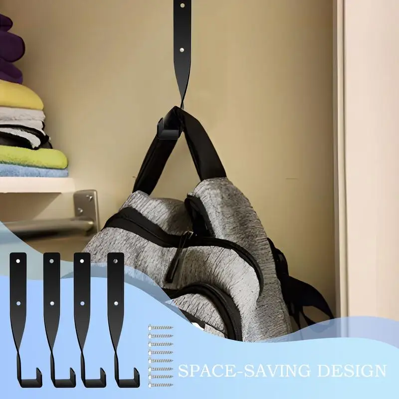 

Chainsaw Mount Garden Power Tool Holder Organizer Hooks Heavy Duty Space-Saving Vertical Metal Organization For Garage Truck