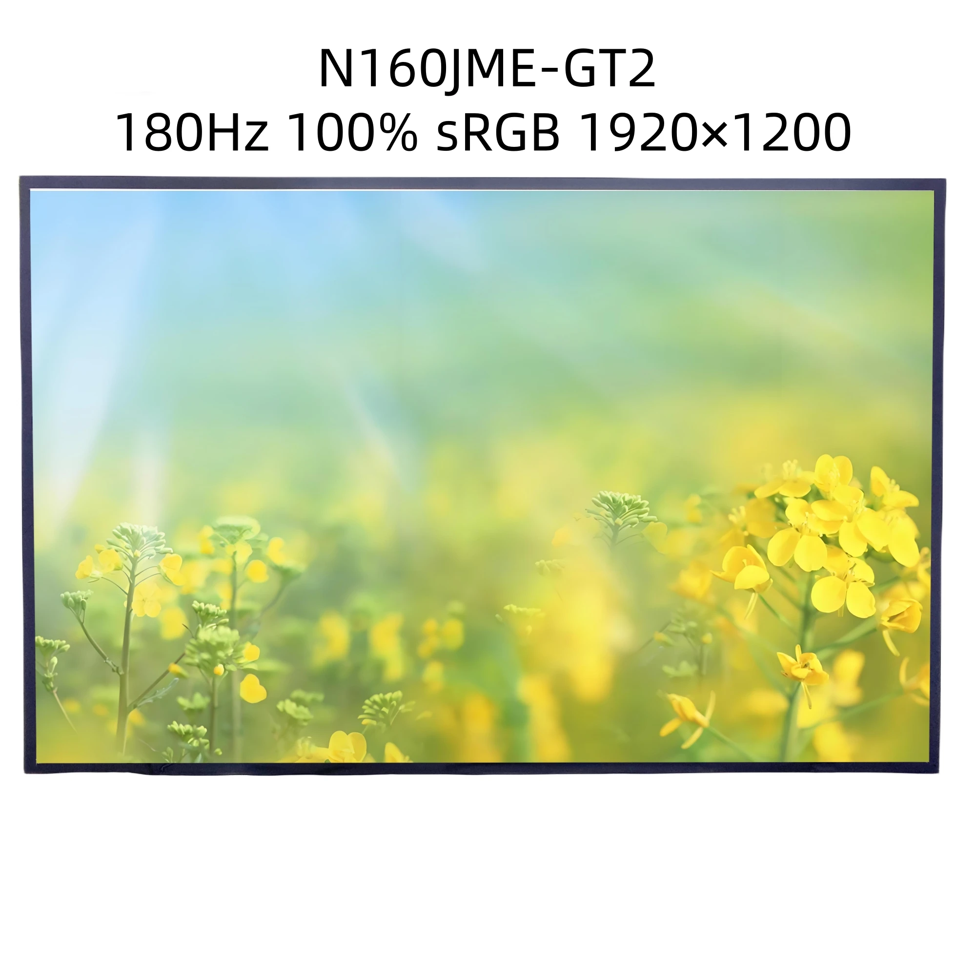 

N160JME-GT2 180Hz 100% sRGB 1920×1200 16.0'' Laptop LCD Screen Display Panel Matrix