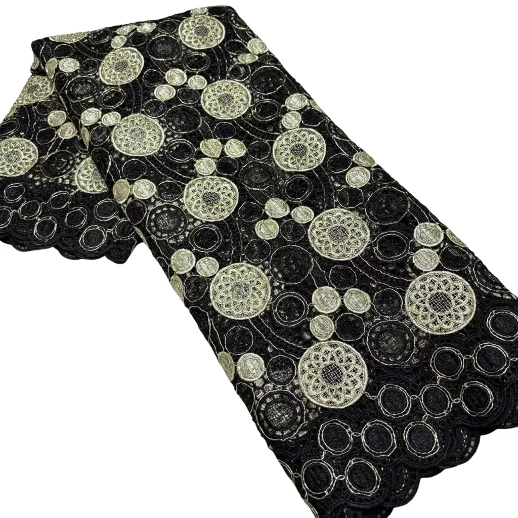 

5Y круглые хлопковые нитки водорастворимый гипюр кружевная веревка вышивка веревка вышивка полое платье вышивка крючком кружевная ткань