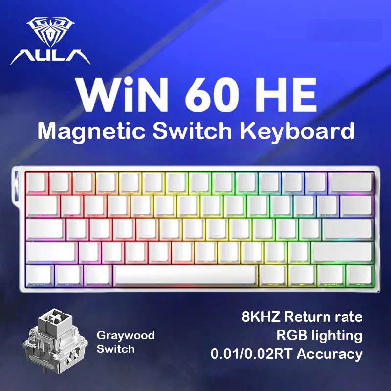AULA WIN60 HE Magnetic Mechanical Gaming Keyboard