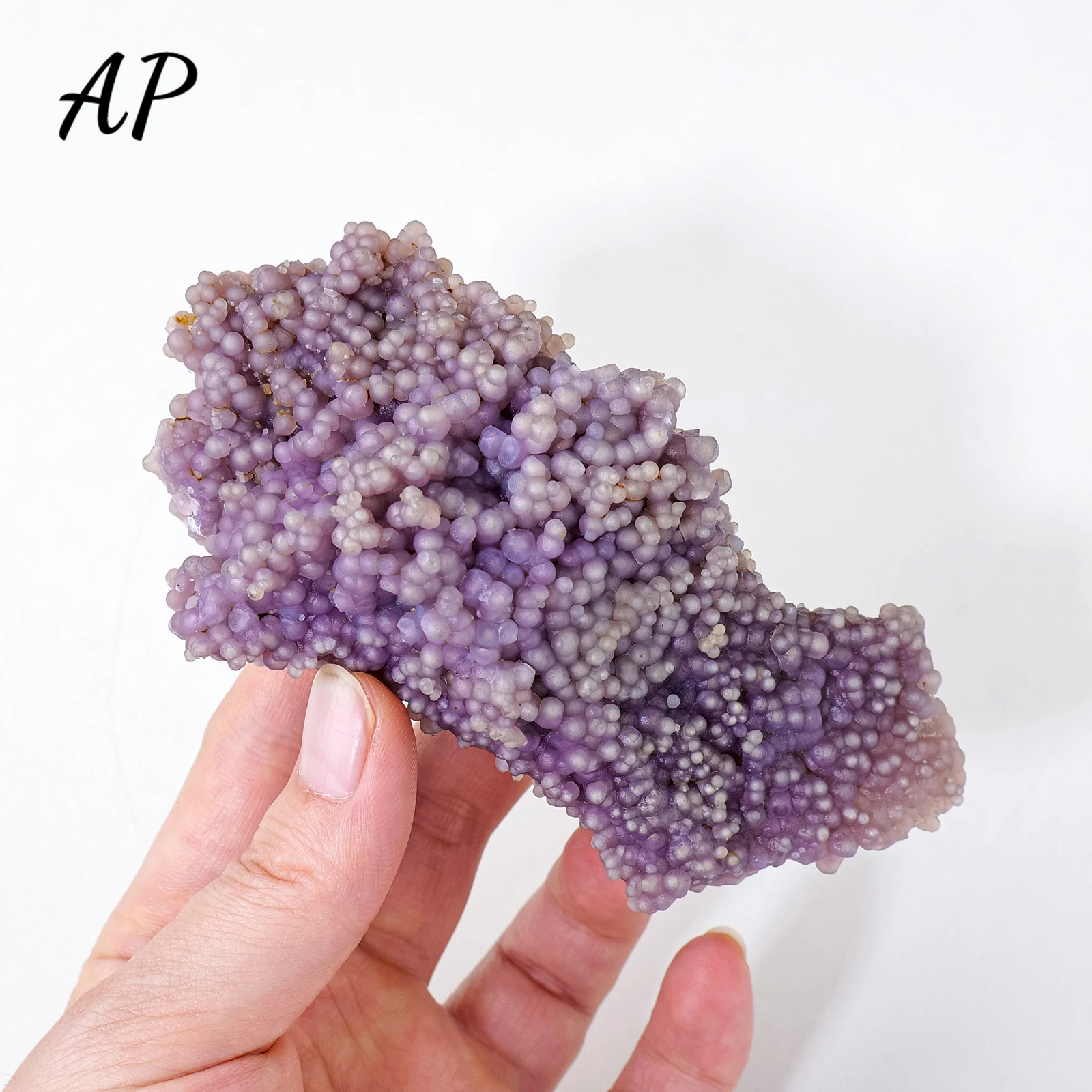 1KG Natural Raw Stone Purple Grape Agate Crystal Healing Gemstone Crystal Rough Stone Mineral Collection Home Decoration