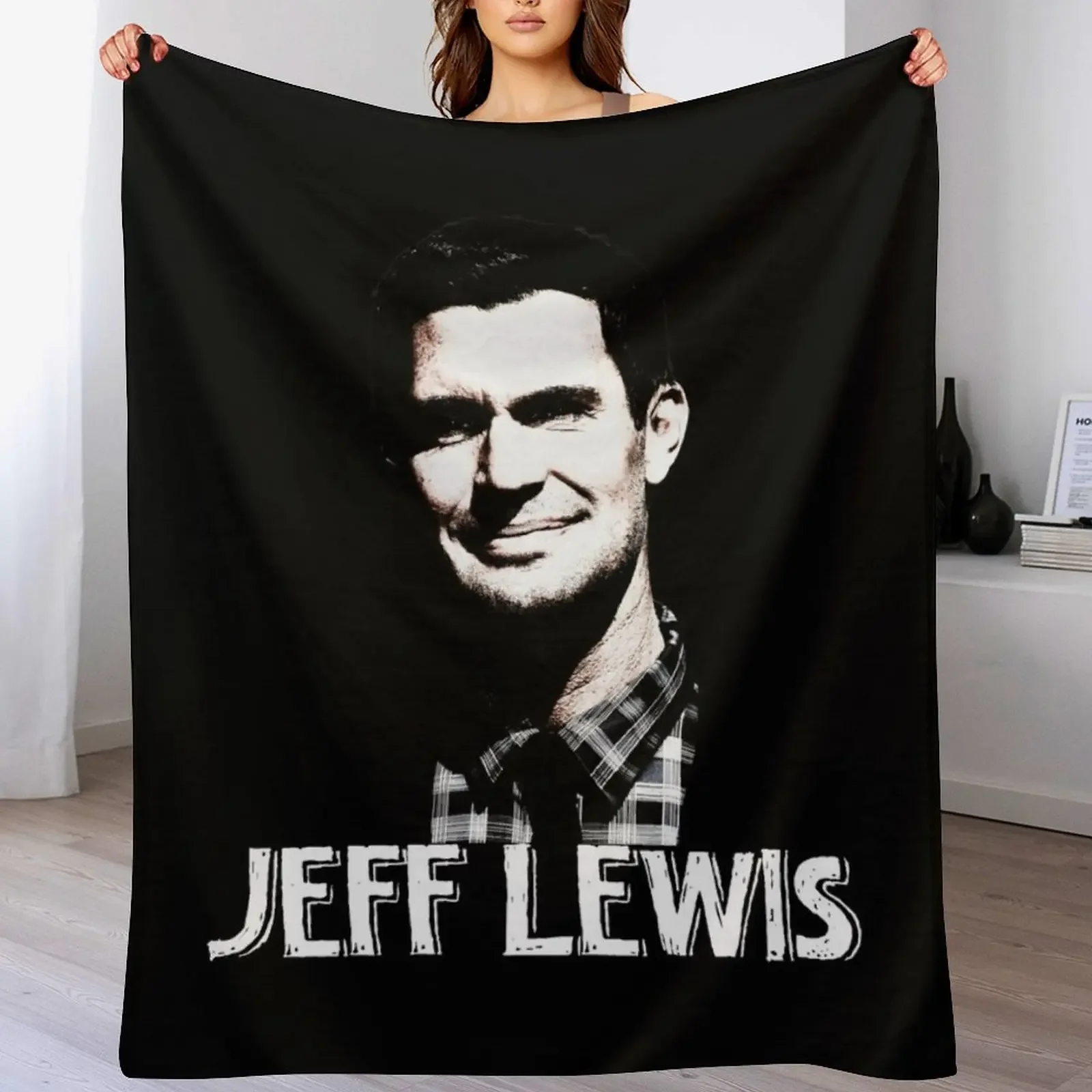 

jeff lewis Throw Blanket Durable Warm Blanket for Daily Home Use