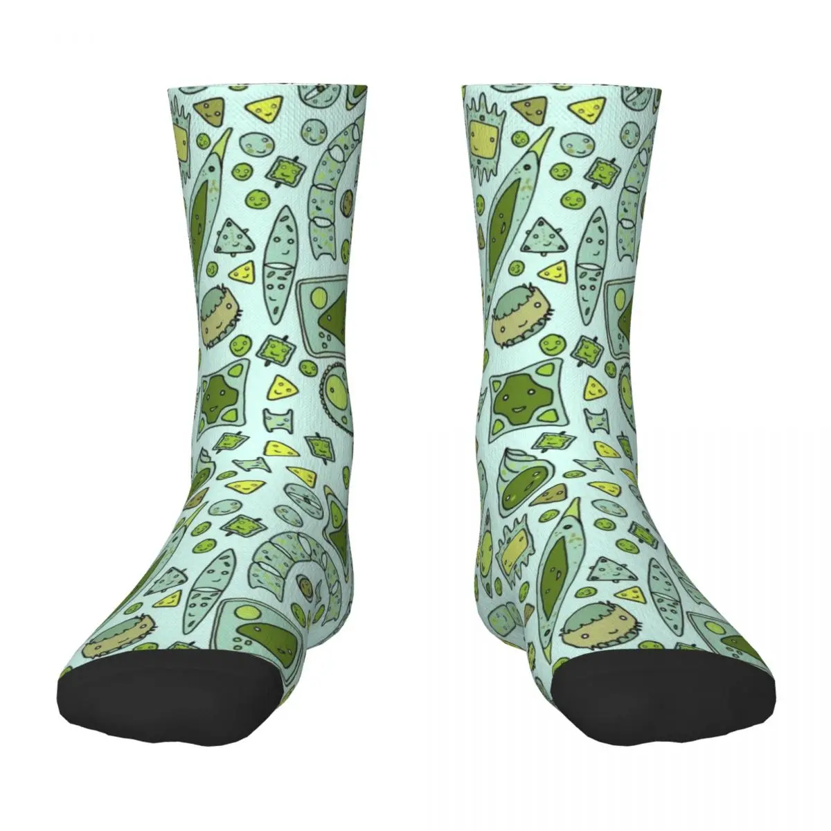 

Tessellating Diatoms for skirts, duvets, notebooks, graphic tees etc Socks new in's japanese fashion Luxury Woman Socks Men's