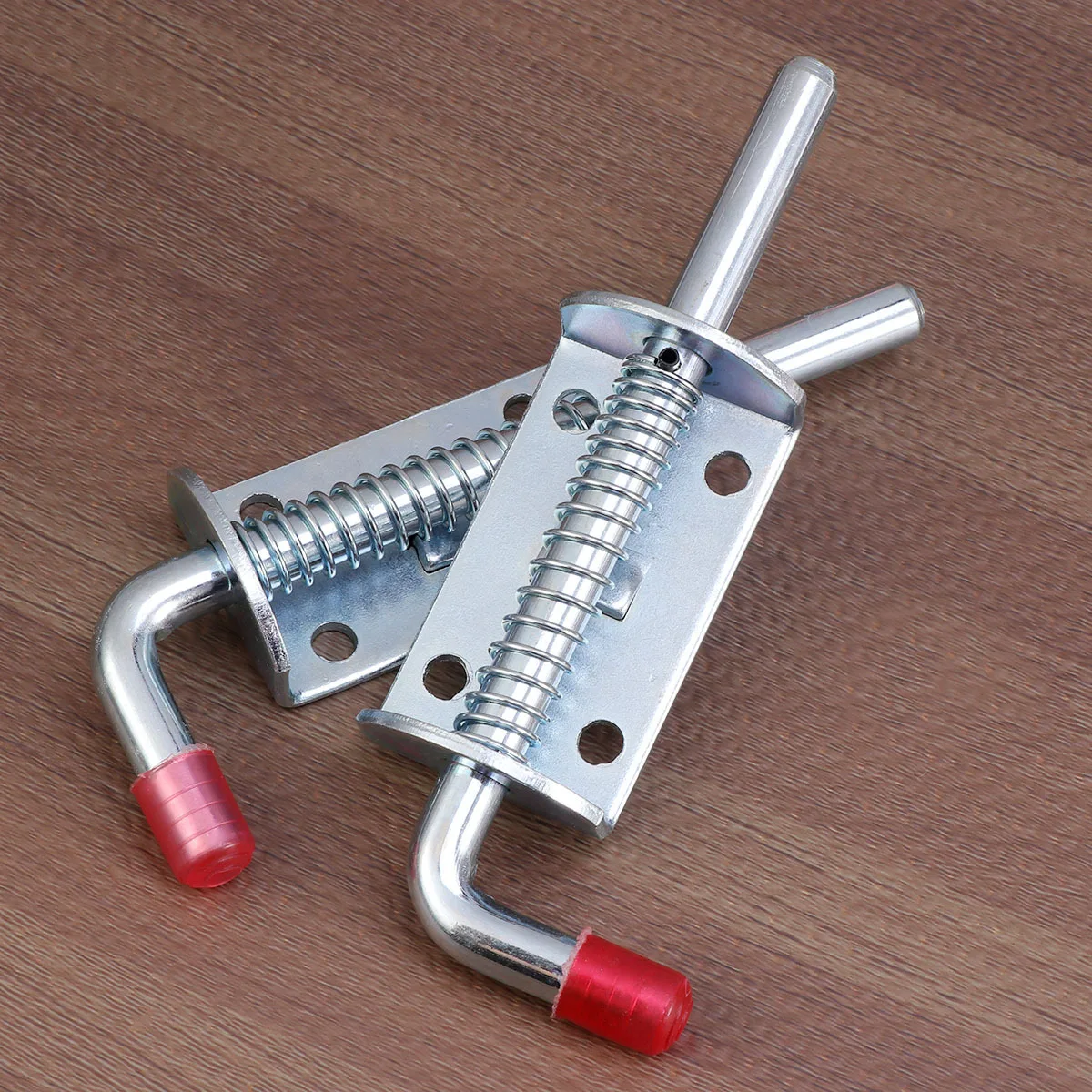 

2Pcs Heavy Duty Spring Pin Latch Lock Assembly for Tailgate Latch Fastener Lock Locking Mechanism Stainless Steel