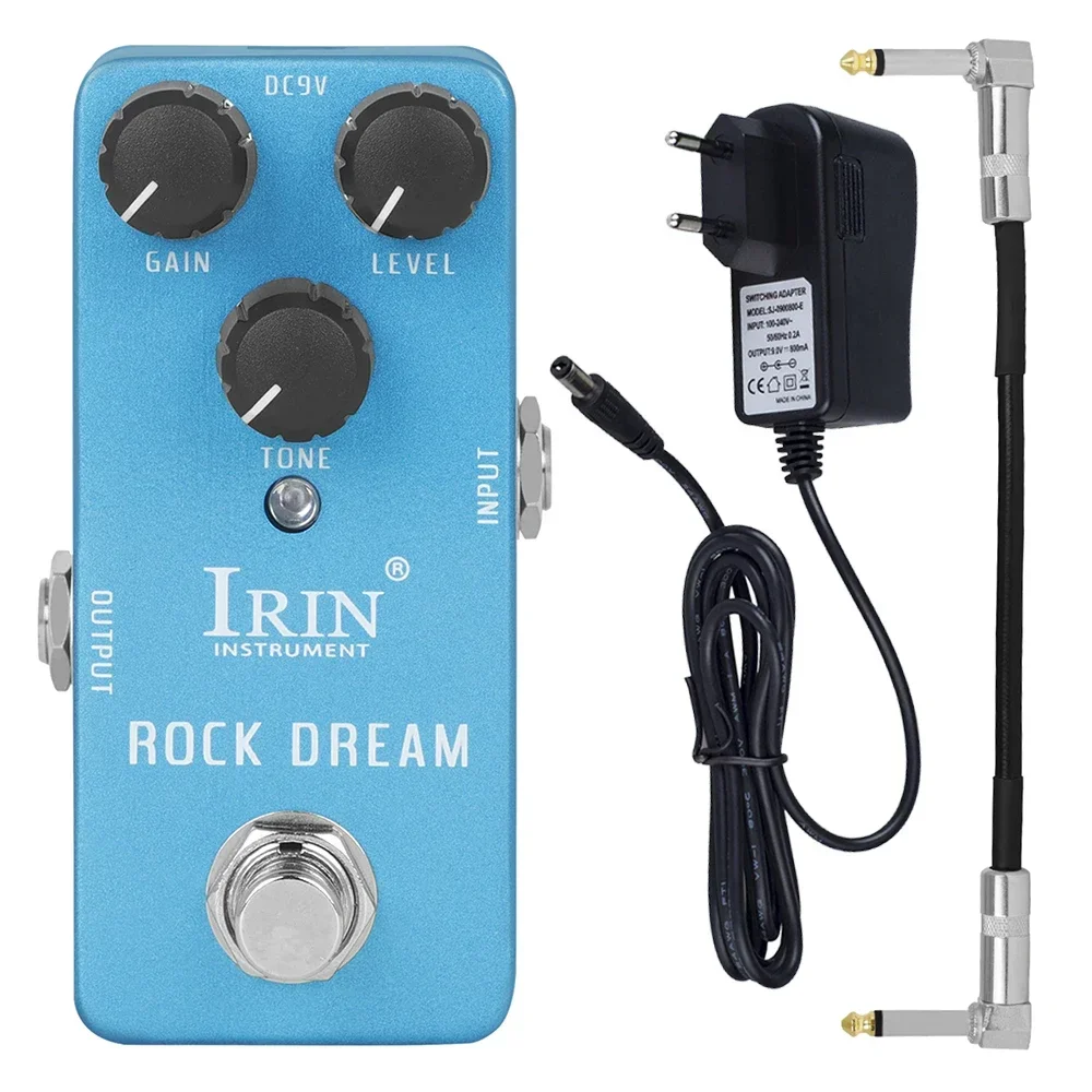 

IRIN RS-03 педаль эффектов для электрогитары Rock Dream педаль эффектов True Bypass мини одиночная гитарная педаль аксессуары и детали для гитары