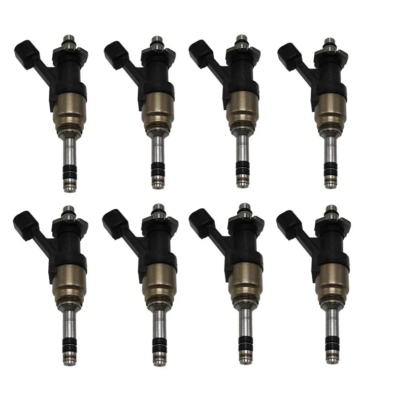 8 buah 12668390   Nosel Injektor Bahan Bakar Baru untuk GM 14-18 Chevy GMC 1500 5.3L FJ1217