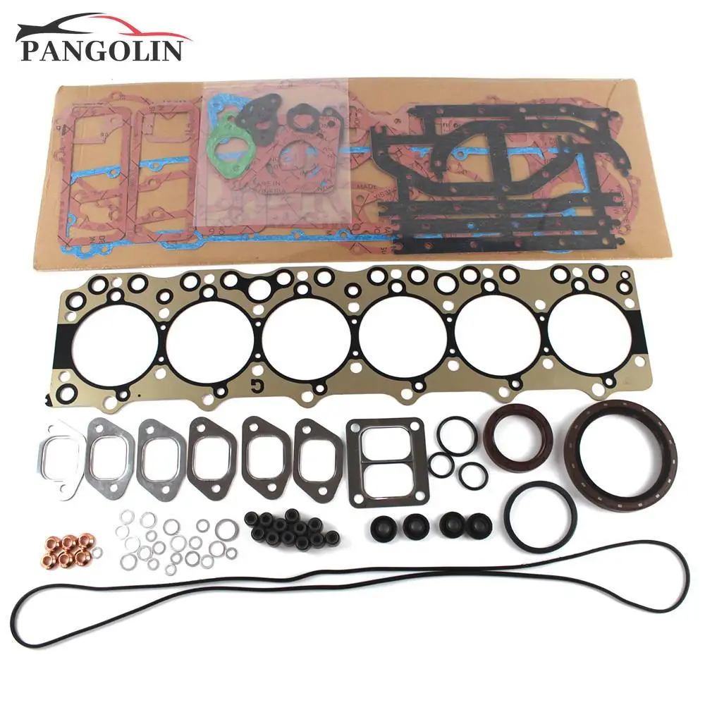 Engine Gasket Overhaul Kit for Isuzu 6BG1 6BG1T Engine Tcm Komatsu FD40 FD45 FD50T8 Forklift and Isuzu Truck w/ 3 Month Warranty