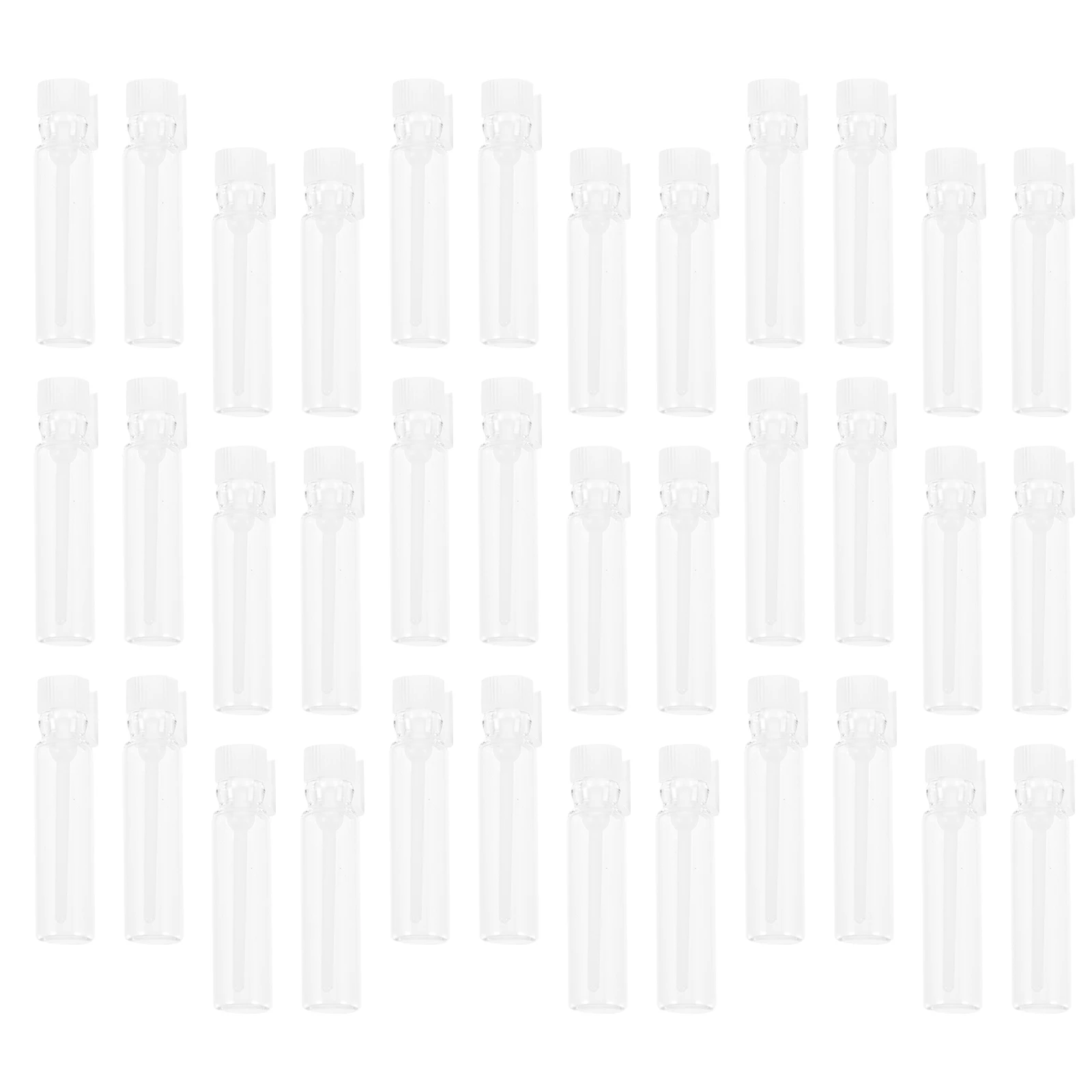

Perfume Sample Bottle Empty Tube Portable Glass Small with Drop Eempty Refillable Bottles Scent