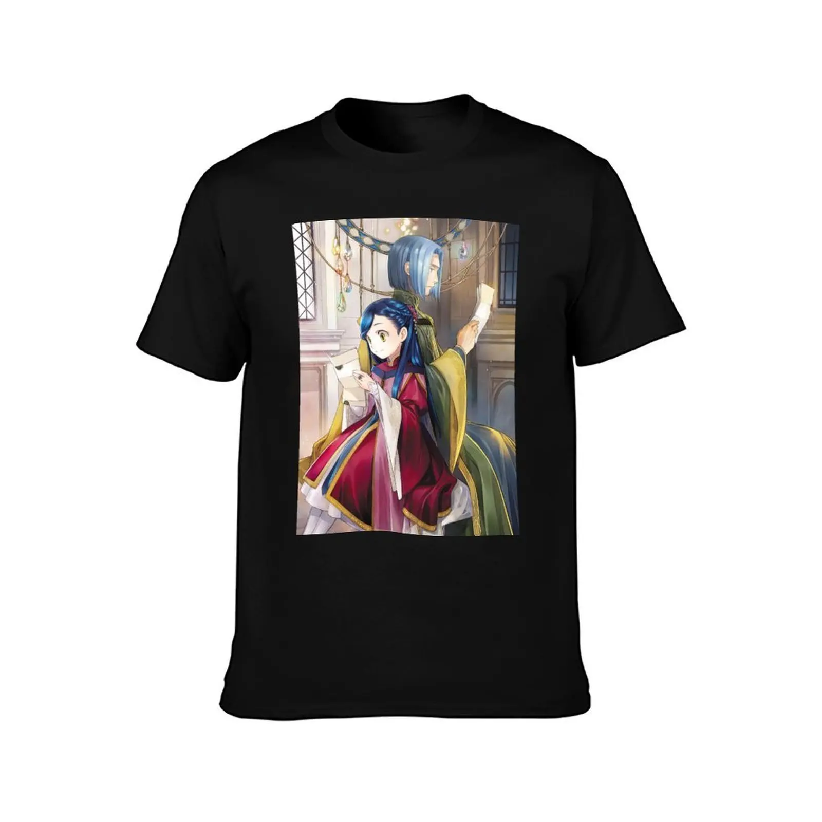 Ascendance of a bookworm Rozemyne Ferdinand T-Shirt Work Outdoor Short Sleeve Tee T-Shirt