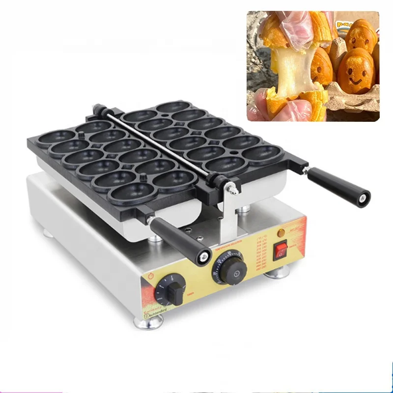 Best Experience Commercial Kitchen Appliance Banana Smile Waffle Machine Maker Pancake Making Machine