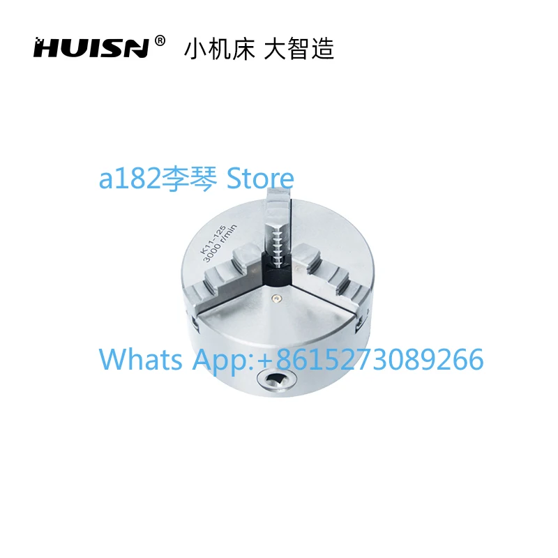 Lathe accessories four/three jaw linkage four jaw single action precision chuck 100/125/160