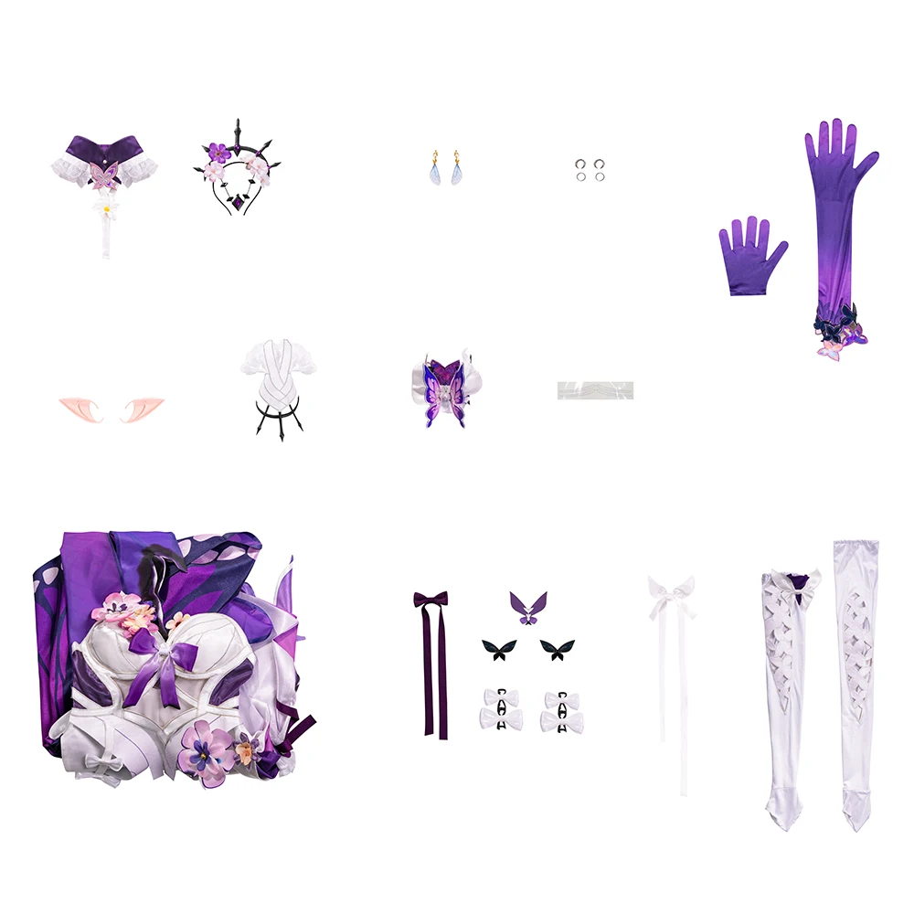 

Female Castorice Honkai Star Rail Cosplay Costume Full Set XS-XXL Halloween Christmas Role Play Wear