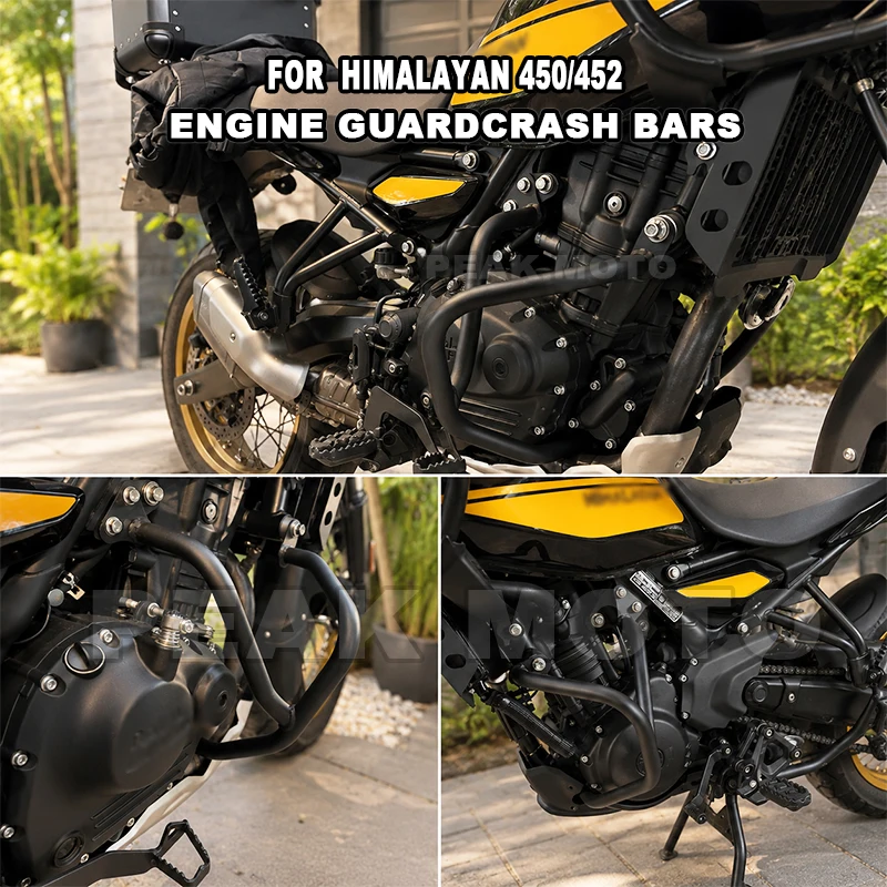 

For himalayan 450 452 Engine Frame Protector Highway Crash Bar Motorcycle Accessories For RE Himalayan450 Himalayan452 2024 2025