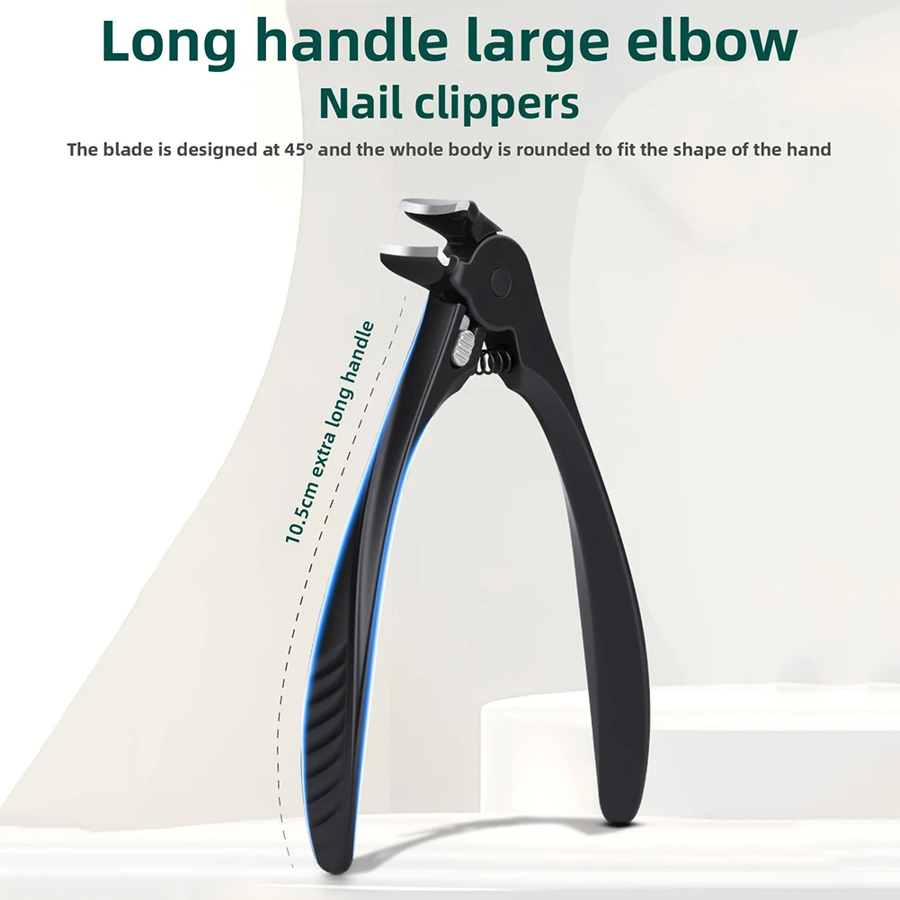 

Stainless Steel Nail Clippers Cutter Trimmer Manicure Scissors Thick Hard Toenail Fingernail Pedicure Tools Nail Cutting