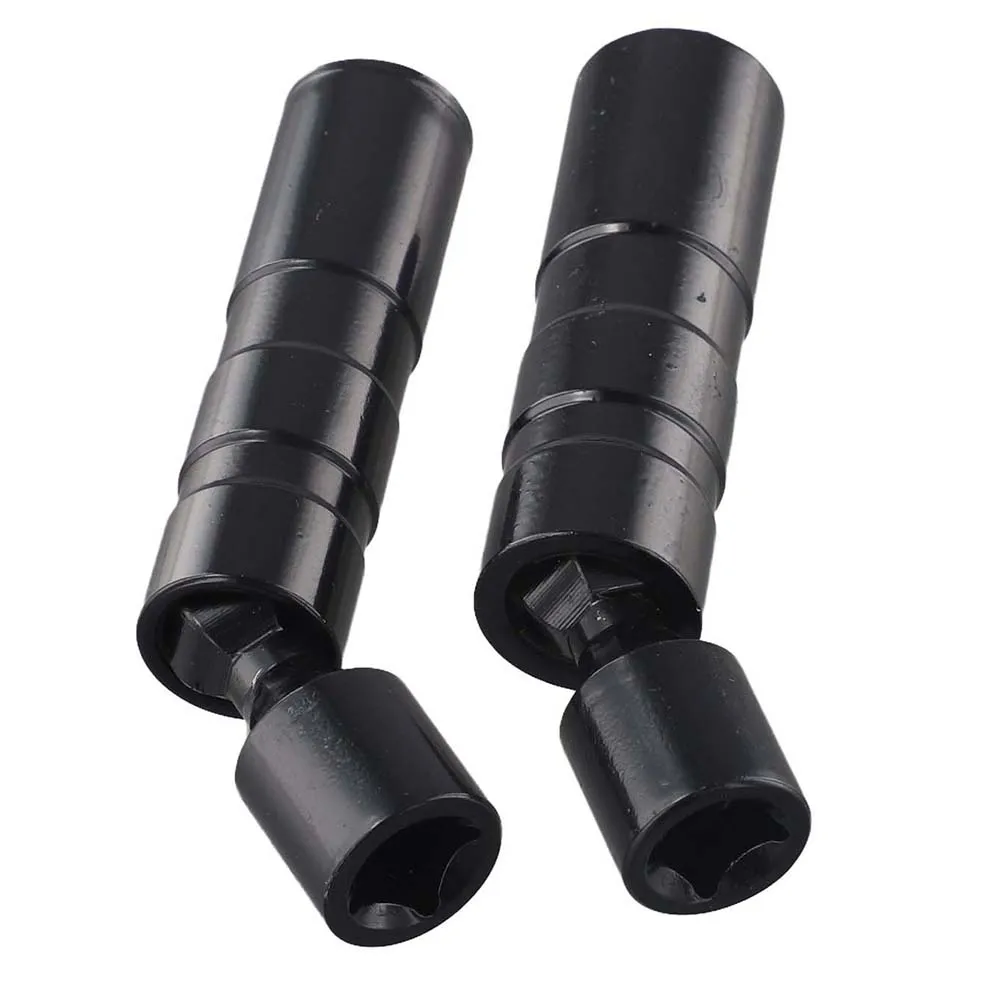 

For SparkPlug Socket Wrench 14mm 16mm Magnetic Thin Wall Joint SparkPlug Socket Angle Flexible Socket Wrench Hand Tools Sockets