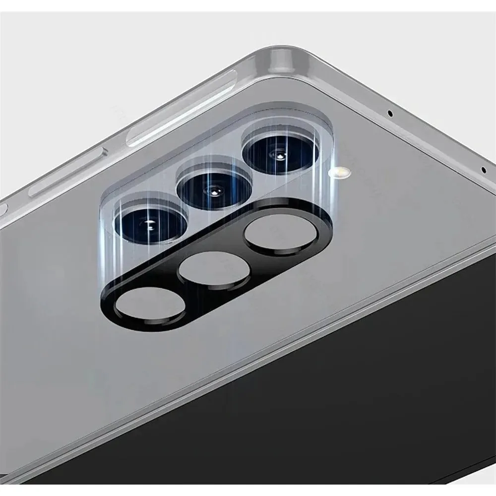 1 Set Full Coverage Aluminum Alloy Frame Camera Protect Film For Samsung Galaxy Z Fold 7 6 5 4 Anti-scratch Lens Cap Accessorios