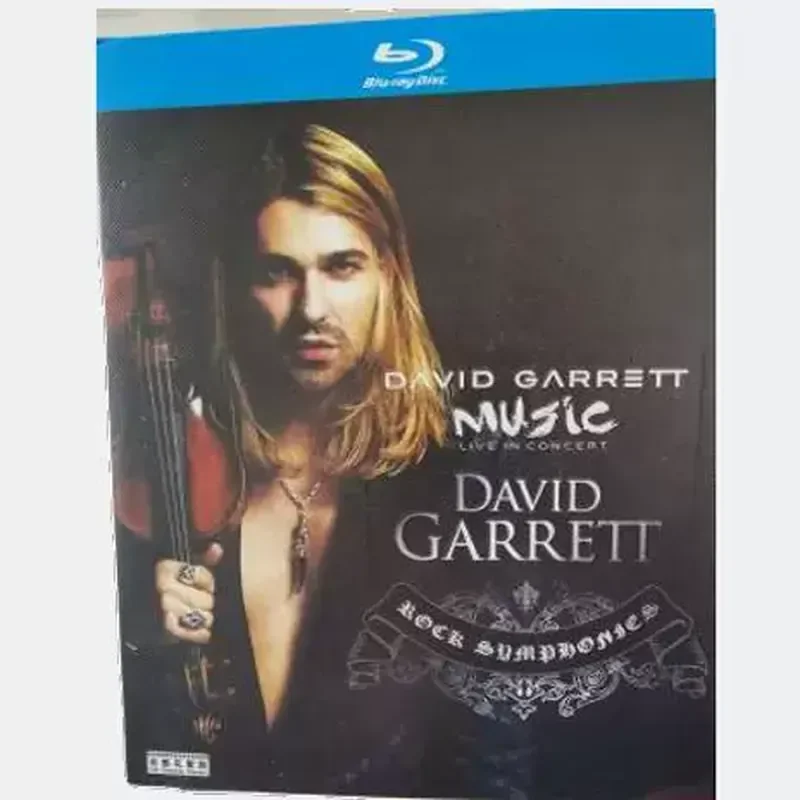 

BD Blu-ray Violinist David Garrett Music Duo 2012 Concert 2 Discs