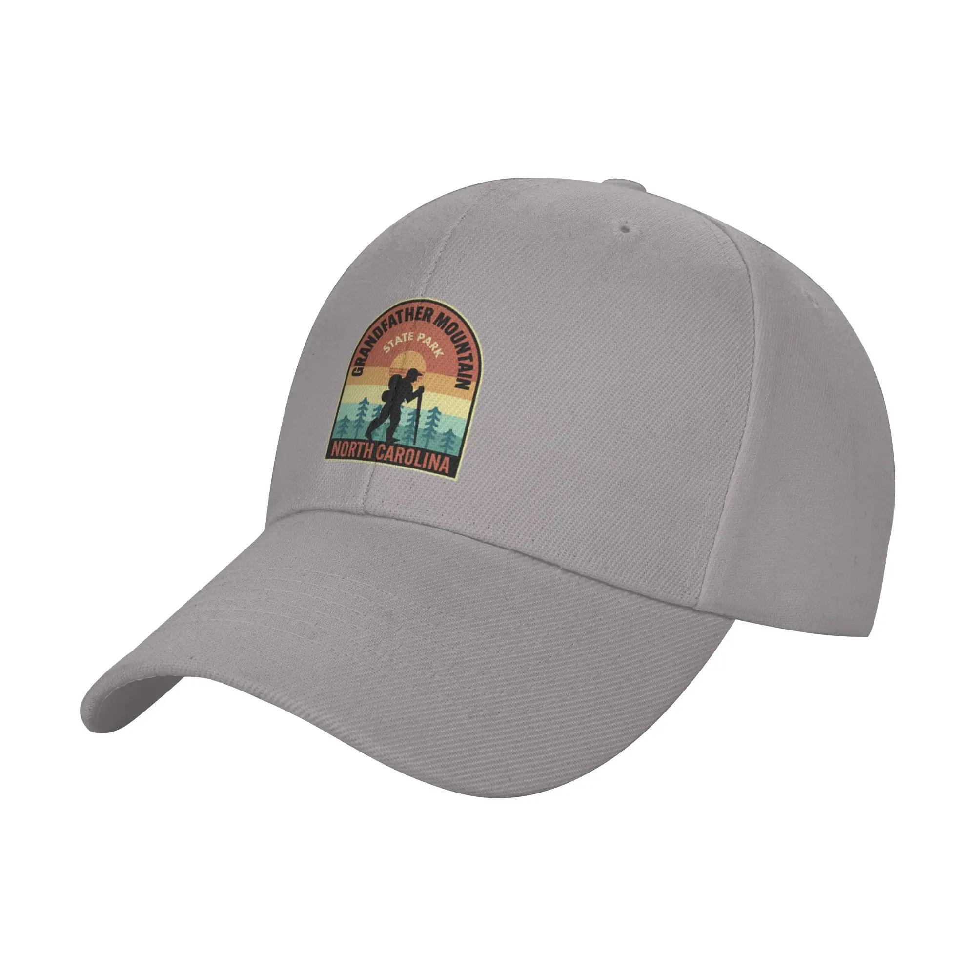 Grandfather Mountain State Park North Carolina Retro Hiking Trendy Baseball Cap Fishing Men Dad Hat