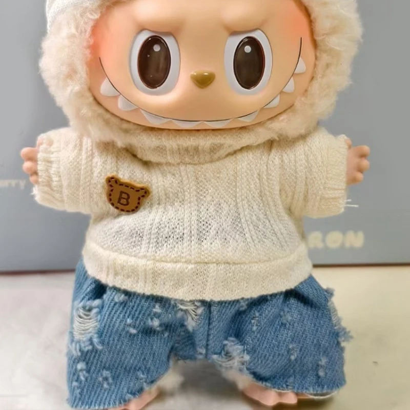

Модная одежда для 17 см Labubu, 6,7-дюймовая кукольная одежда, куклы и аксессуары, милые украшения, маленькая одежда (не кукла)