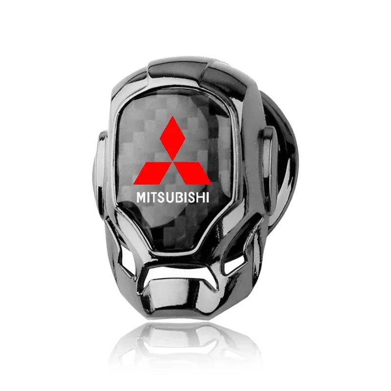 New Car One-Click Start Buttons Protective Cover Decoration For Mitsubishi Pajero Outlander XL Montero Lancer Triton l200 Galant