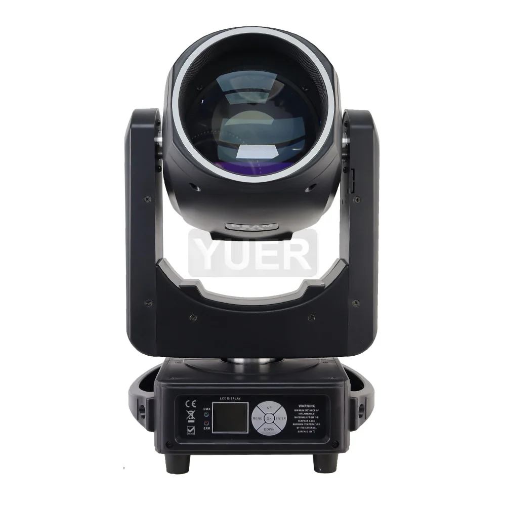 YUER With Ring  295W 14R Beam Moving Head Light 48+8 Prism Gobo Zoom Rainbow Effect DMX512 For DJ Disco Xmas Stage Lighting Bar