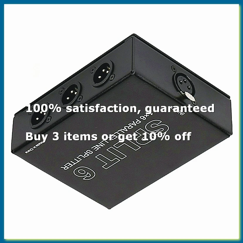 A82Z-1 in 6 Out Expander Balanced XLR Divider Socket Expander Divider