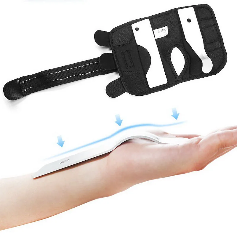 Wrist Joint Fixation Strap Wrist Brace for Carpal Tunnel Sprain Fracture Winding Wrist Support Wrist Splint Metal Hand Protector