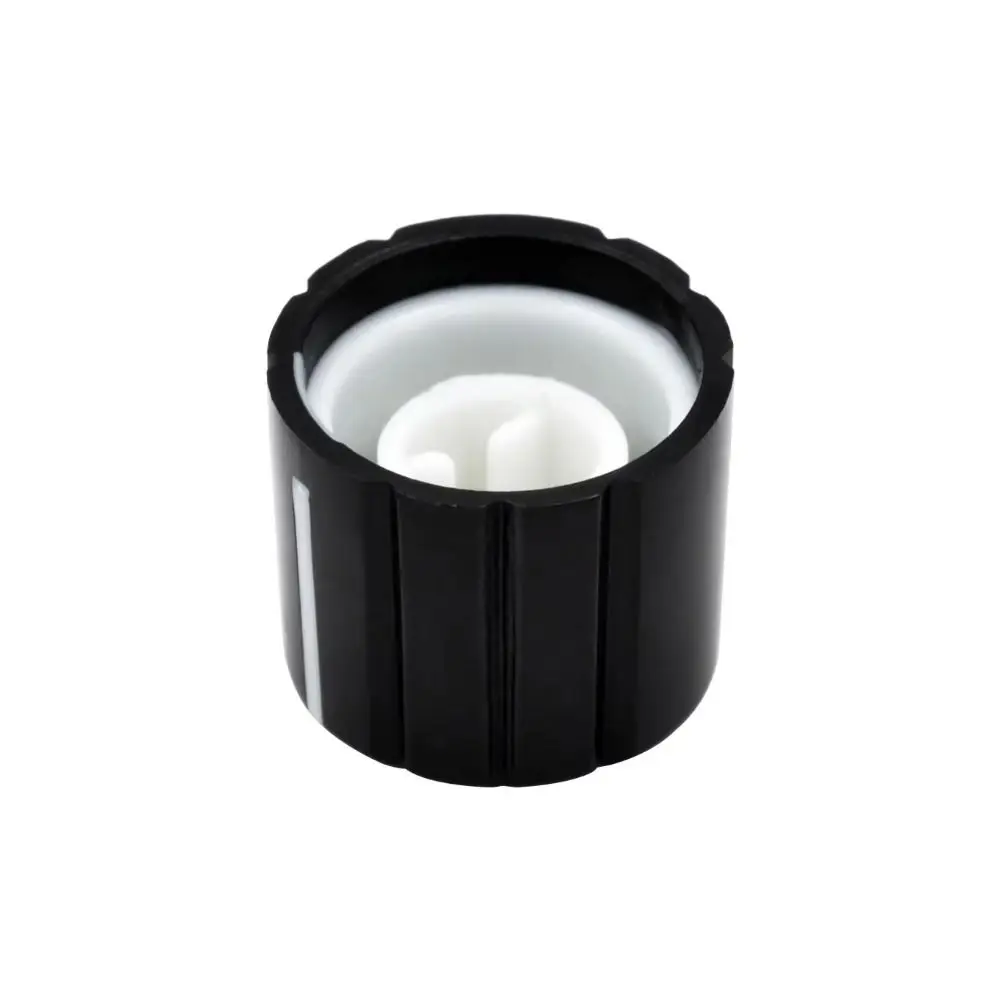 Durable Half Shaft Potentiometer Knob Cap Plum Shaft 6MM Shaft Hole Plastic Control Knob Electronic Switch Cap