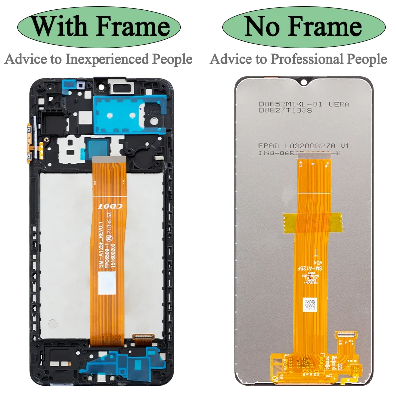 SM-A125F SM-A127F Premium Lcd For Samsung Galaxy A12 Display Galaxy A127 Touch Screen Digitizer Panel Assembly For Galaxy A125