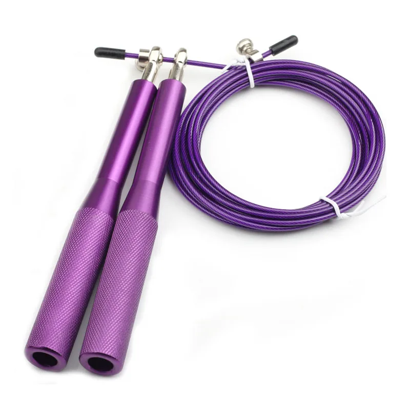 Jump Rope Ultra-speed Skipping Rope Steel Wire jumping ropes for Boxing Gym Fitness Training 3 Meters Adjustable Speed Gym