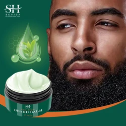 Barba Creme Para Homens 100% Natural Árvore do Chá Barba Efeito Hidratante Barba Condicionador Barba Cuidado Styling Creme Óleo Sevich 100g