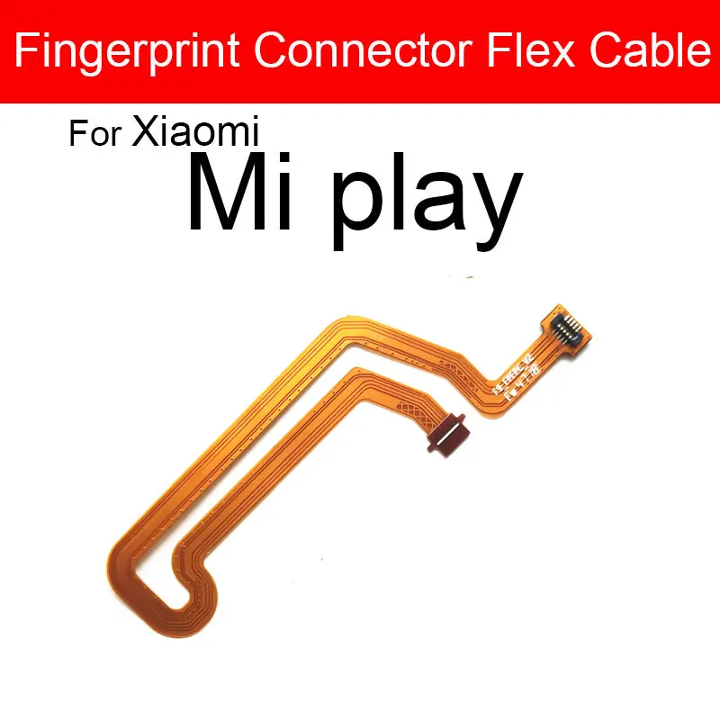 Fingerprint Sensor Scanner Touch ID Connect For Xiaomi Redmi Mi Note 7 8 Play Motherboard Home Button Flex Cable Ribbon Repair