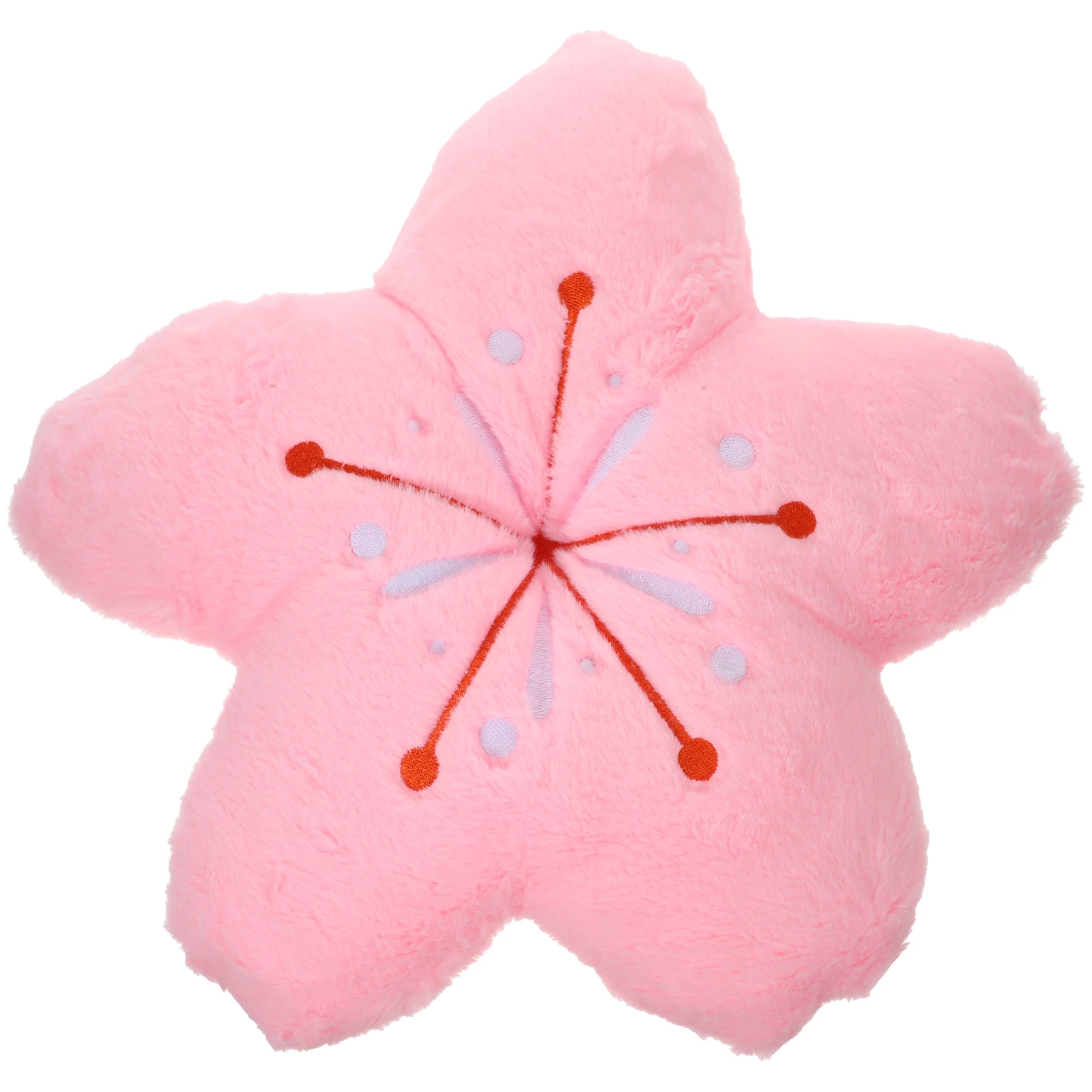Travesseiro de flor de cerejeira 40cm, decoração rosa, superfície pp, algodão, pelúcia, formato de flor, almofada para casa, sofá-cama, adereços de fotografia