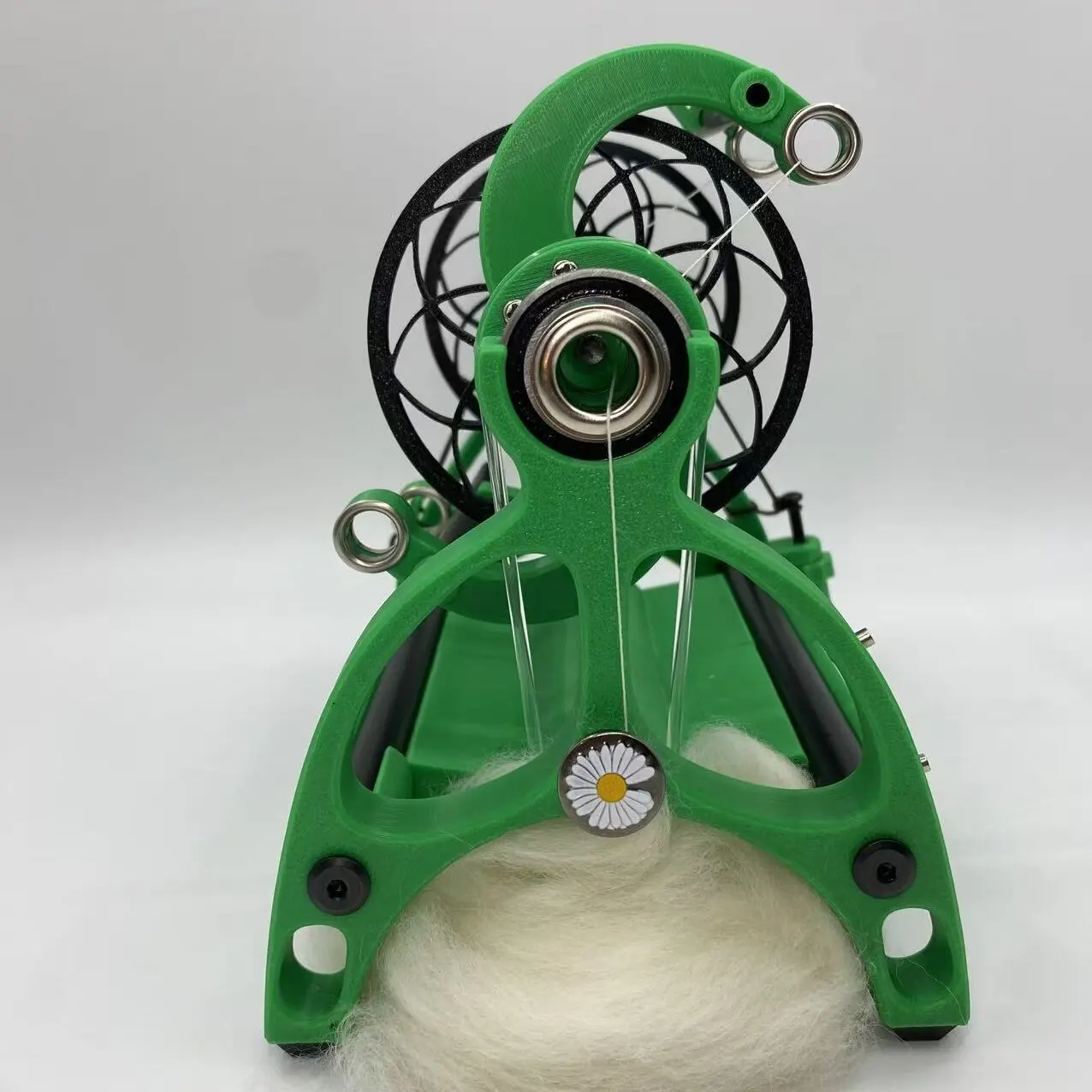 25th Edition Electric Small Spinning Wheel Cat Hair Dog Hair Spinning Thread  master