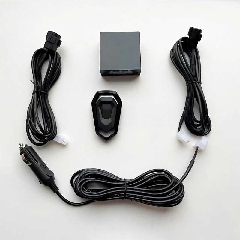 Universal electronic valve controller for various engine exhaust pipes with remote control automotive accessories