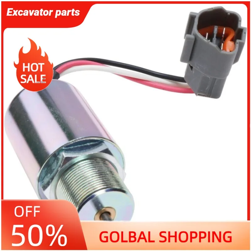 

Соленоид отключения подачи топлива SA-3725-12 для двигателя Mitsubishi L2E L3E S3L S4L SDMO