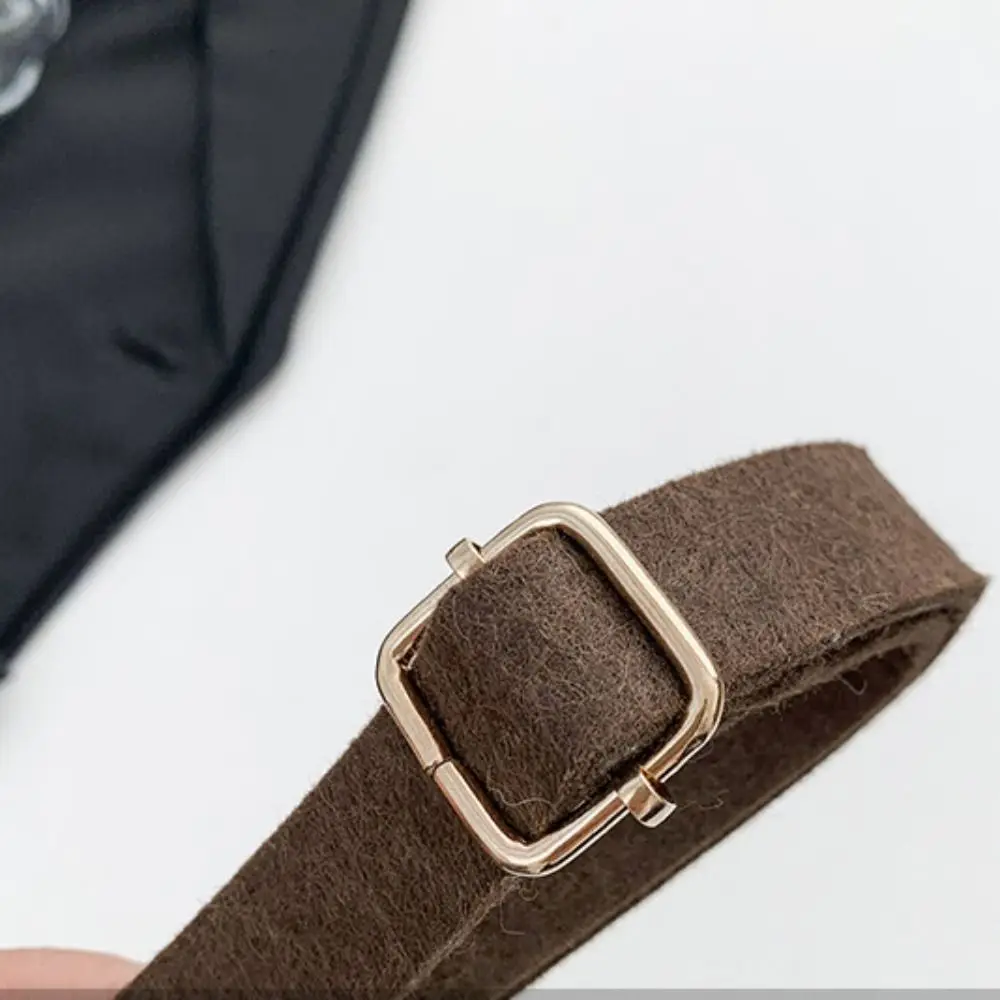 PU Leather Felt Crossbody Bag Korean Style Half Moon Bag Hobos Handbag Fashion Design Solid Color Pleated Shoulder Bag Travel